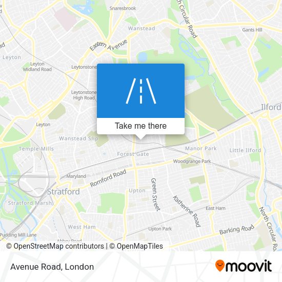 Avenue Road map