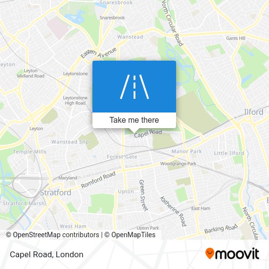 Capel Road map