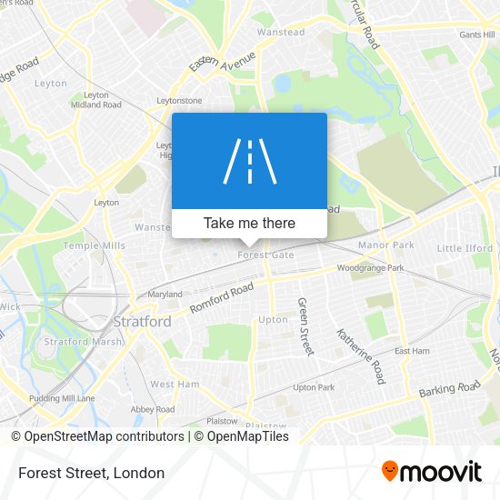 Forest Street map