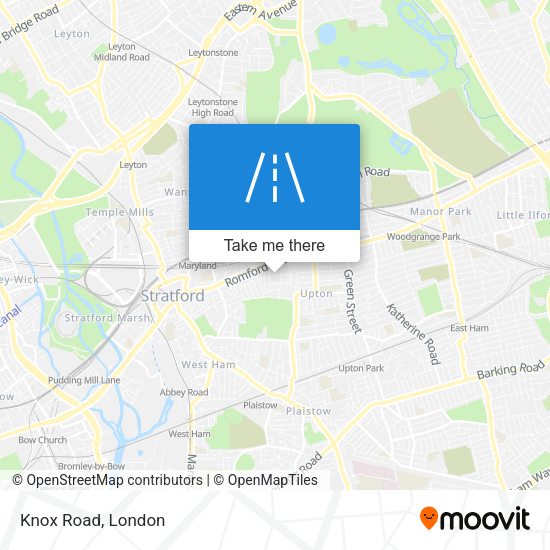 Knox Road map