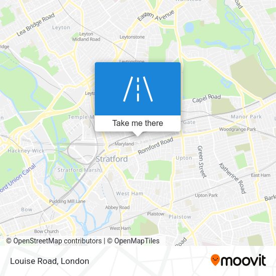 Louise Road map