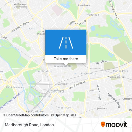 Marlborough Road map