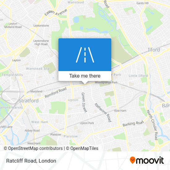 Ratcliff Road map