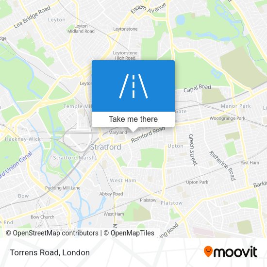 Torrens Road map