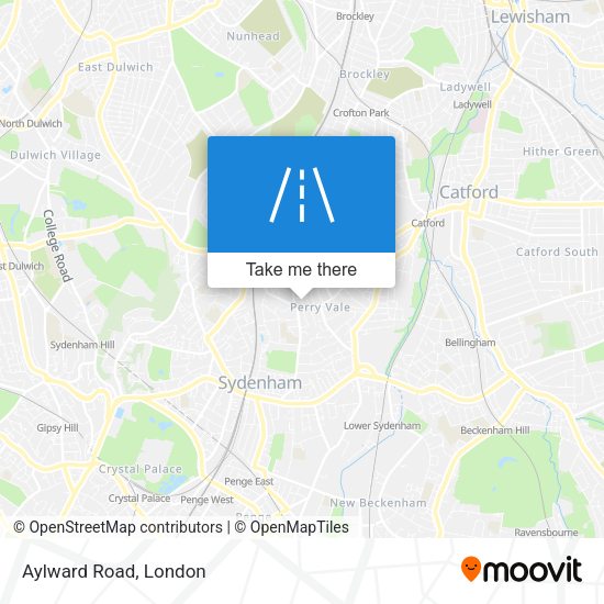 Aylward Road map
