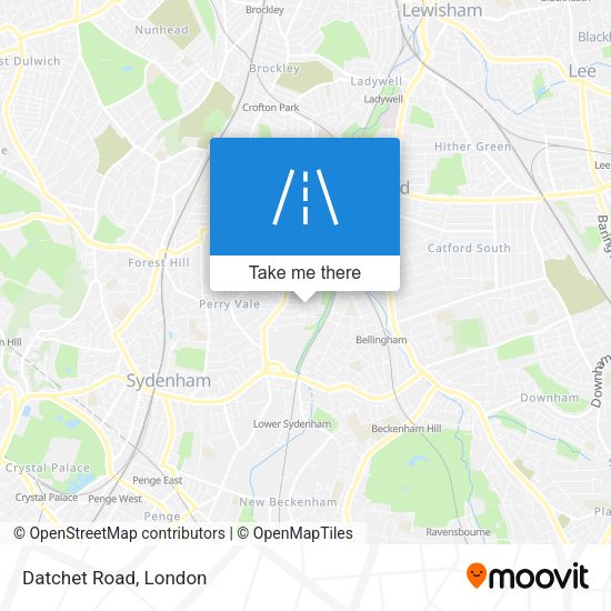 Datchet Road map