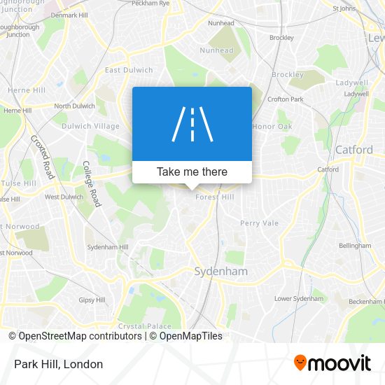 Park Hill map