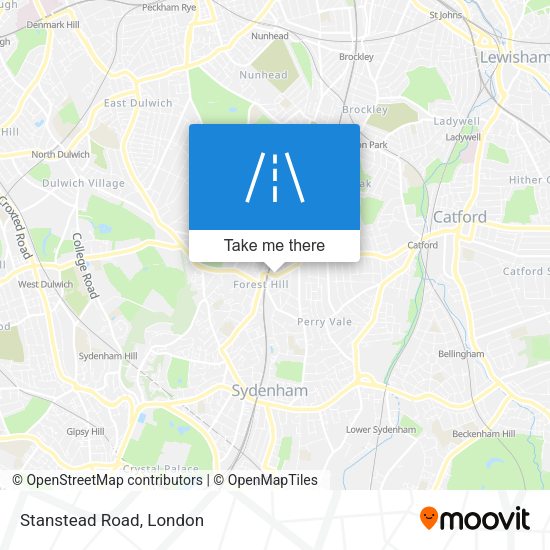 Stanstead Road map