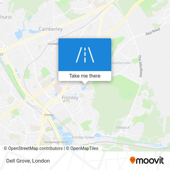 Dell Grove map