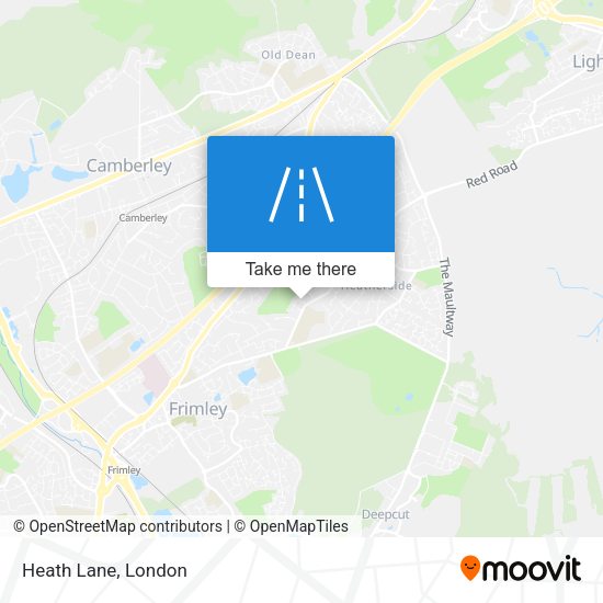 Heath Lane map