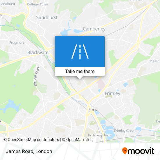 James Road map