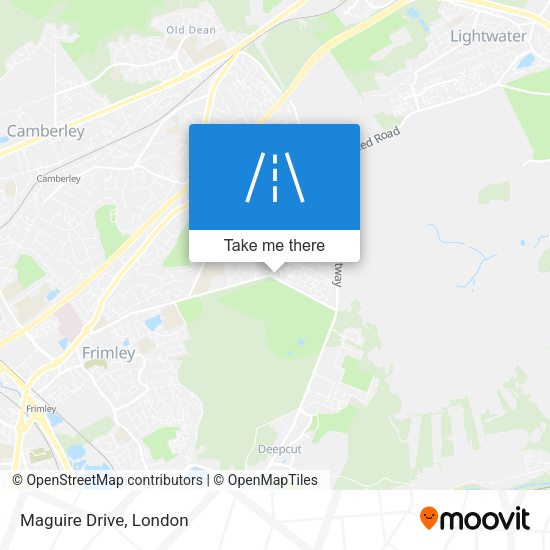 Maguire Drive map