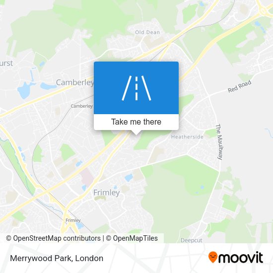 Merrywood Park map