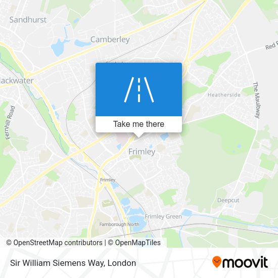 Sir William Siemens Way map