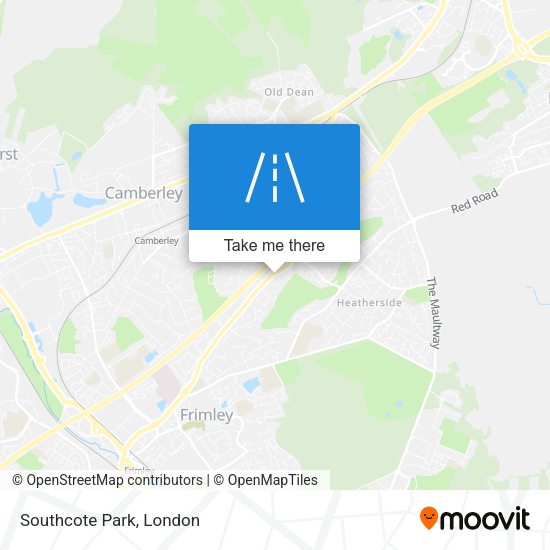 Southcote Park map