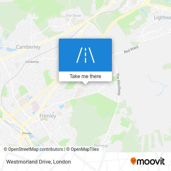 Westmorland Drive map