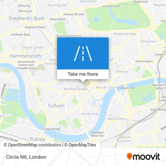 Circle N6 map