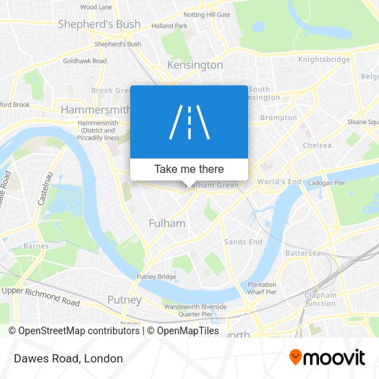 Dawes Road map