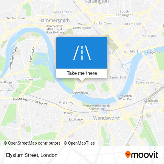 Elysium Street map