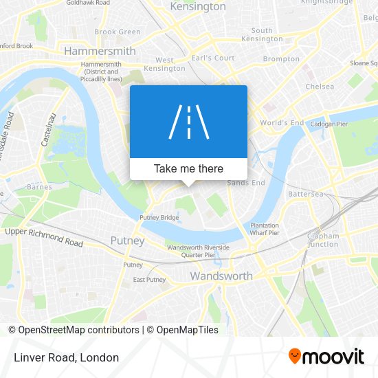 Linver Road map