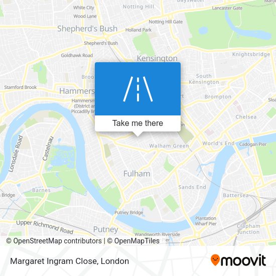 Margaret Ingram Close map
