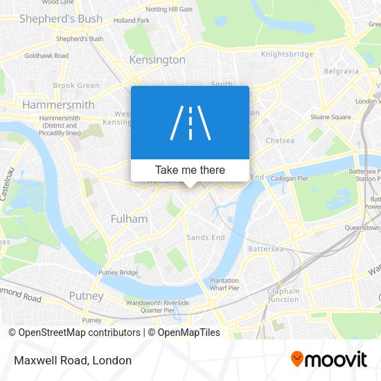 Maxwell Road map