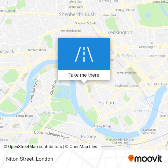 Niton Street map