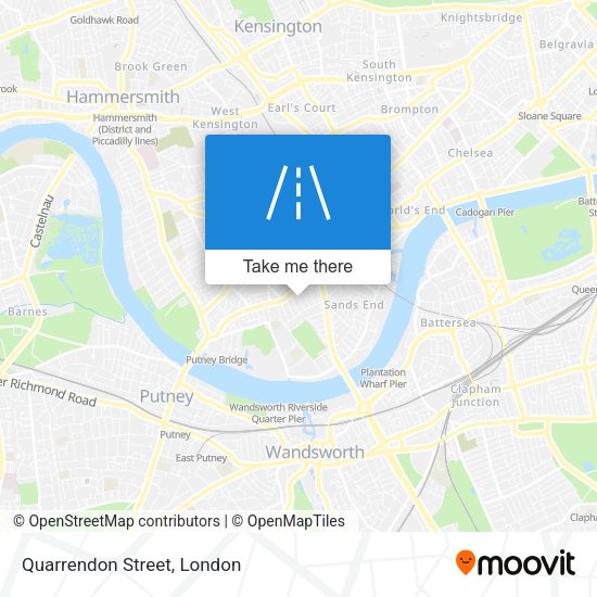 Quarrendon Street map