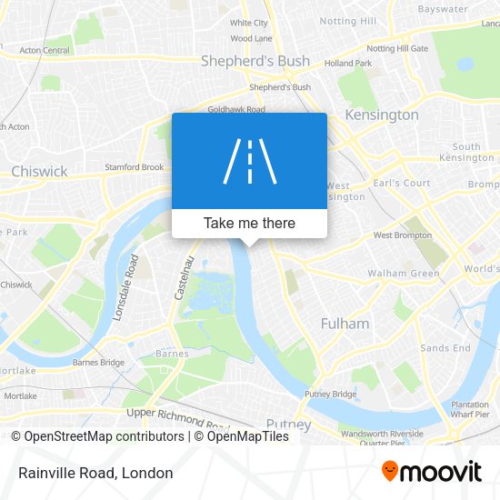Rainville Road map