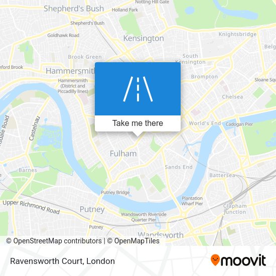 Ravensworth Court map