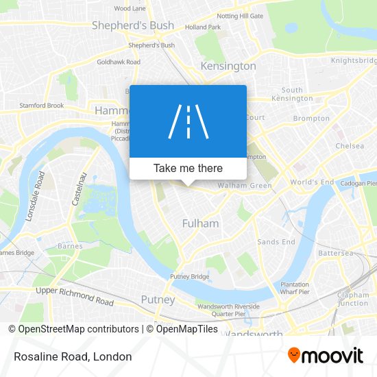 Rosaline Road map