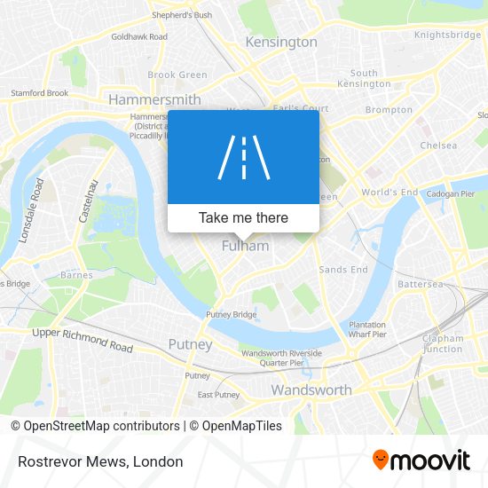 Rostrevor Mews map