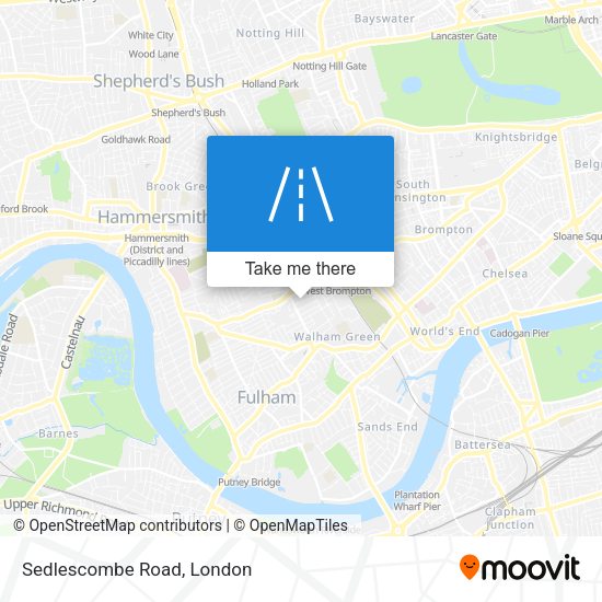 Sedlescombe Road map