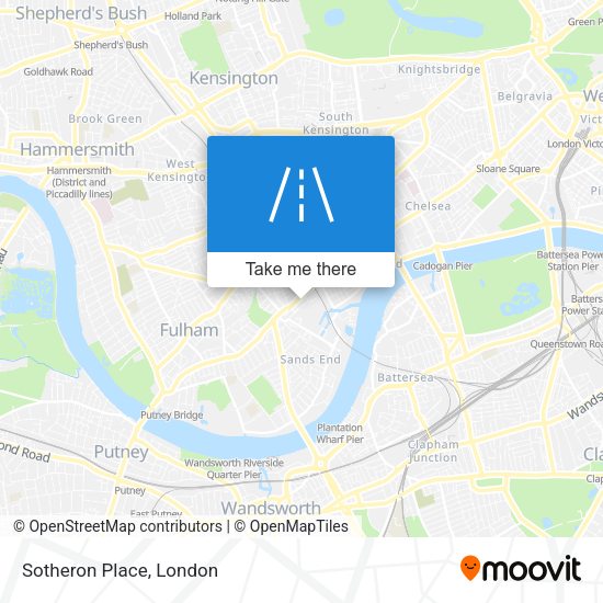 Sotheron Place map