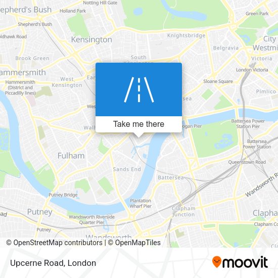 Upcerne Road map