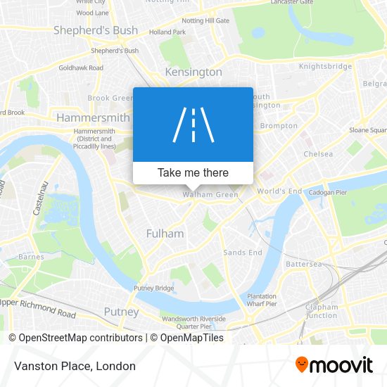 Vanston Place map