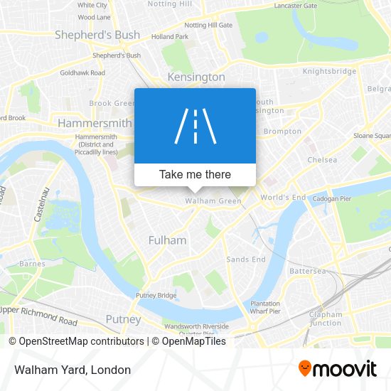 Walham Yard map