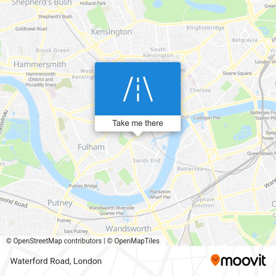 Waterford Road map