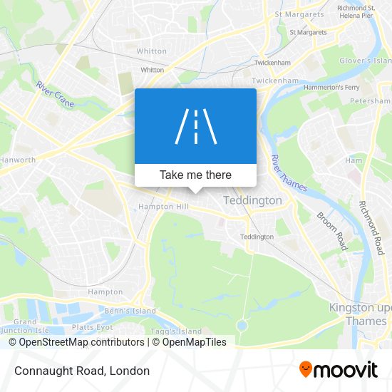 Connaught Road map