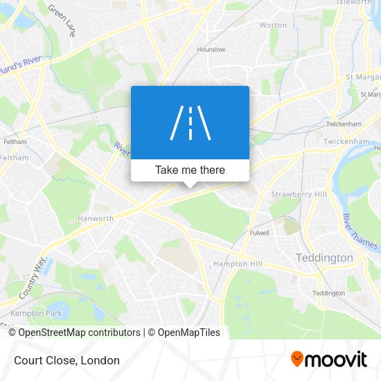 Court Close map