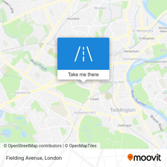 Fielding Avenue map