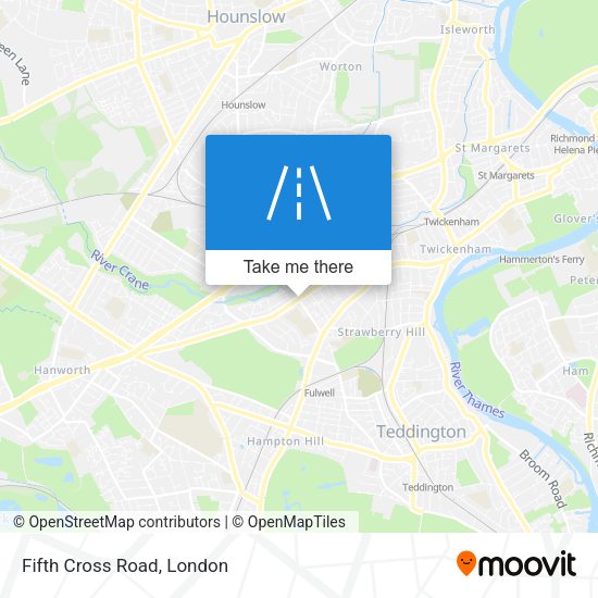 Fifth Cross Road map