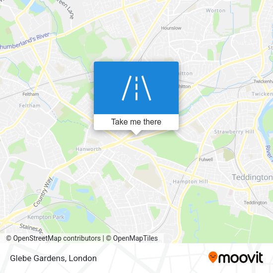 Glebe Gardens map