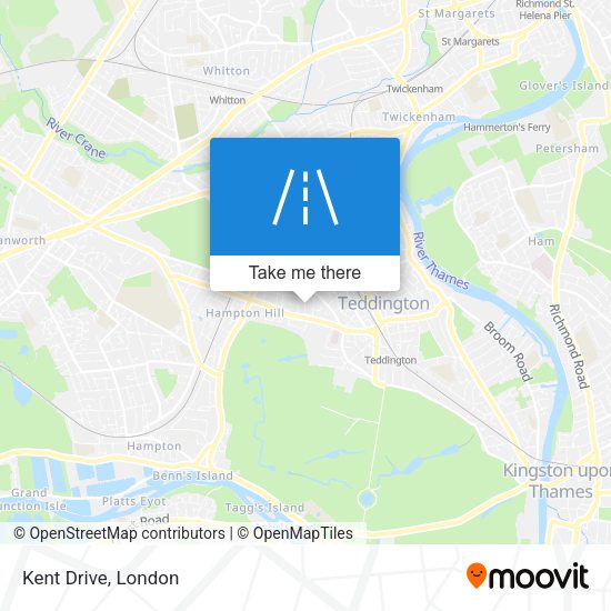 Kent Drive map