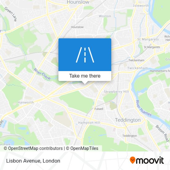 Lisbon Avenue map