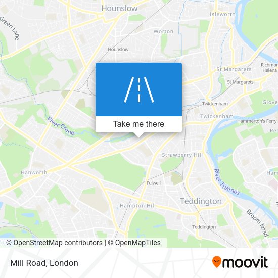 Mill Road map