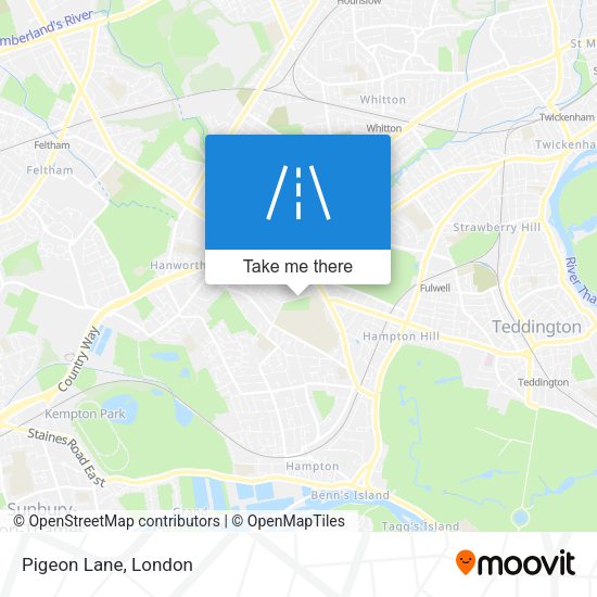 Pigeon Lane map