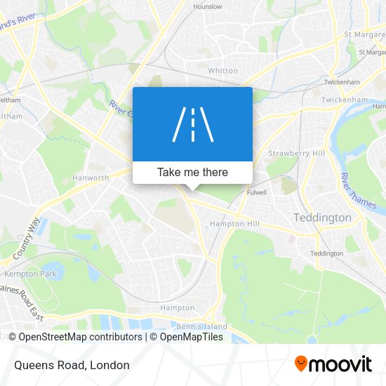 Queens Road map