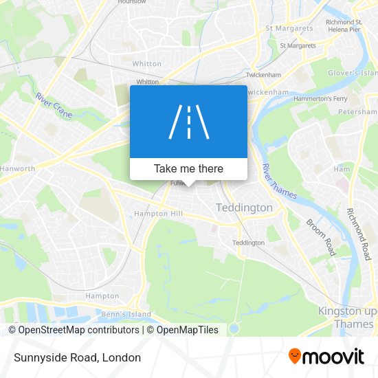 Sunnyside Road map