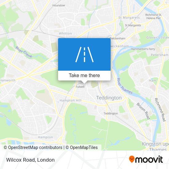 Wilcox Road map